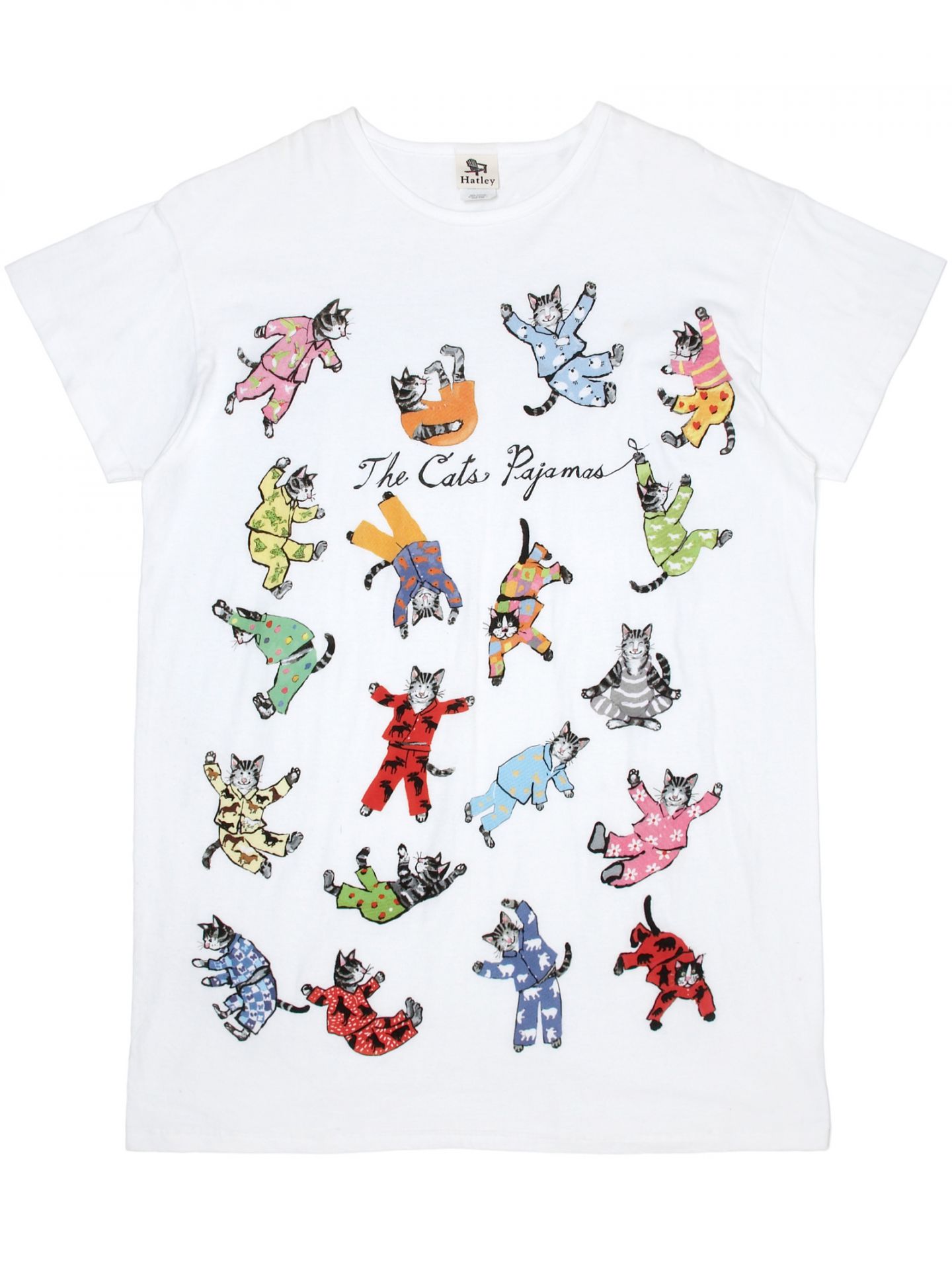 Cats Pajamas Sleepshirt, White 