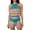 Sky Blue, variant on Two Piece Set for Women Summer Crochet Knit Vacation Beach Outfits Crop Top Shorts Matching Sets