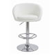 thumbnail image 4 of Set 2 Bancos Giratorio EKE LIFE HOME Cocina Desayunador Blanco, 4 of 6