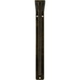 thumbnail image 3 of Ekena Millwork 1 1/2"W x 5 1/2"D x 8"H Traditional Wrought Iron Bracket, (Single center brace), Antiqued Pale Gold, 3 of 8
