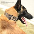 thumbnail image 4 of Dog Collar Double Row Metal Buckles Changeable Lightweight Pet Collar With D  Buckle For Medium And Large Dogs Camouflage, 4 of 8