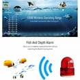 thumbnail image 5 of GJX 2026 New Portable Lake Sea Fishing Smart Fish Finder,Depth Alarm Wireless Sonar Sensor,Fishing Device Fishfinder for Lake,River,Sea,Boat, 5 of 6