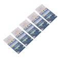 thumbnail image 4 of Luminous Feather Fishing Bait Rigs, Carbon Steel Luminous Lure String Hooks 5 Hooks Atrractive  For Freshwater 3, 4 of 8