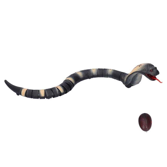 Snake Toy, Plastic Material Easy Use Lifelike Modeling Electric Snake Toy for Gift for Tricky Toy Blue,Stripe