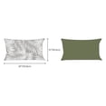 thumbnail image 2 of Coussin décoratif HOMETRENDS Feuilles, 2 of 5