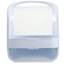 Makeup Organizer Box With Lid Cosmetics Storage Box Skin Care Organizer Waterproof Cosmetics Skincare Case Cosmetic Display Case for Bedroom Bathroom Dresser