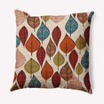 thumbnail image 2 of 20" x 14" Simply Daisy Autumn Leaves Fall Polyester Indoor/Outdoor Pillow, Muted Gold Qty 1, 2 of 5