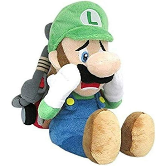 Super Mario Série Luigi's Mansion 20CM Luigi Effrayant avec Peluche Strobulb, Cadeaux d'Anniversaire Multicolores Cadeau de Noël pour Amis Enfants Adultes