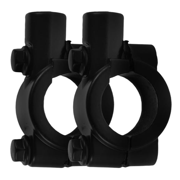 Universal Motorcycle Handlebar Mirror Mount Clamp 8mm Iron Rearview Side Mirror Adapter Holder for Motorbikes Scooters ATVs