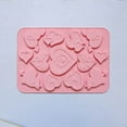 thumbnail image 4 of CuiLiyq Heart Silicone Chocolate Mould, 3D Love Heart Shaped Chocolate Mold, 13 Cavity Valentines Candy Mousse Cake Jelly Soap Baking Tool, for Holiday Wedding Party Decor (9.1" x 6.4", Pink), 4 of 4