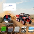 thumbnail image 7 of LUIBAS 24V 4WD 2-Seater Kids Ride on Car with Remote Control, Battery Powered Ride On Truck Electric Vehicle Toys for Boys Girls, 6 Wheels Dump Truck w/Electric Dump Bed, Red, 7 of 7