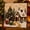 H001- Black (A), variant on Christmas Decorations for Home, Diamond Art Kits for Adults Christmas, Diamond Painting for Adults, Christmas Ornaments Set, 12X12 Inch Detailed Beaded Santa Express Holiday Wall