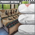 thumbnail image 6 of XYZCANDO Western Horse Pattern RV Dinette Cushions Cactus RV Decor Stylish Bench Cushion Loveseat Slipcovers Universal Furniture Covers for Sofa and Loveseat Camper Must Haves Brown, 6 of 7