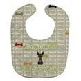 thumbnail image 1 of Carolines Treasures BB5809BIB Too Cute Min Pin Baby Bib, 1 of 3