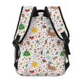 thumbnail image 4 of Disketp Winter Christmas And New Year Deer Mochila Estampada para Hombre y Mujer – Mochila Ligera Clásica con Múltiples Bolsillos para Universidad, Trabajo y Viajes-One Size, 4 of 5