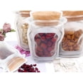 thumbnail image 3 of 40 Pcs Sacs Réutilisables en Forme de Pot Mason Ziplock Sac de Rangement Alimentaire, 3 of 5