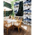 thumbnail image 5 of nqOlkjepod Outdoor Curtains for Patio Waterproof, Coastal Fish Outdoor Privacy Panels Grommet, Oil Painting Ocean Nautical Beach Blackout Outside Curtains for Porch/Cabana/Pergola 54"x108", 1 Panel, 5 of 8