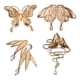 thumbnail image 1 of 4 piezas de broches de vestir, broches, alfileres de traje, proyectos de manualidades, elegantes broches de mujer para chal, traje, regalos para el, 1 of 9