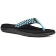 thumbnail image 2 of Teva Women VOYA FLIP PAINT TRACKS BLUE SANDAL, 2 of 6