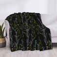 thumbnail image 3 of Yiaed Lilies Flowers Print Blanket Throw Blanket Soft Cozy Flannel Blanket for Home Bed Sofa Couch Chair-60"x50", 3 of 6