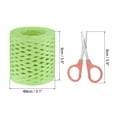 thumbnail image 2 of Unique Bargains Raffia Ribbon, Natural Raffia String with Scissor, Light Green, 218 Yards, 2 of 7