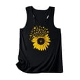 thumbnail image 1 of Blusa sin mangas con cuello redondo y estampado de girasol para mujer Fridja  gh3909, 1 of 4