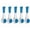 Blue-5pcs, variant on Breathing Trainer Fitness Exercise Trainer Equipment Hand-Held Exerciser Portable Muscle Trainer Improve Strength and Endurance Exercise Device 2PCS