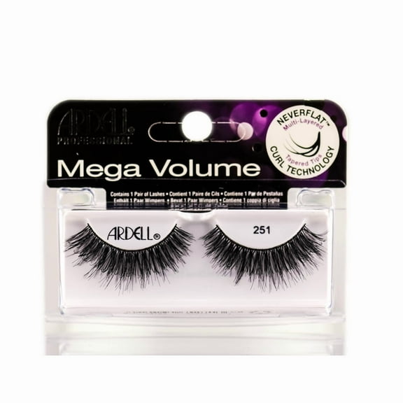 Ardell Professional Mega Volume Lashes - Black / 251
