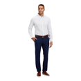 thumbnail image 2 of Mizzen+Main Men's Performance Dress Shirt Classic Fit - Machine Wash, Four-Way Stretch, Wrinkle Free - Leeward Collection (White Solid, Large), 2 of 6