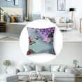 thumbnail image 5 of BANET Pack of 2 Decoration Covers with Pillow Shell for Couch Sofa Bedroom Living Room Purple in Lake 18x18in, 5 of 7