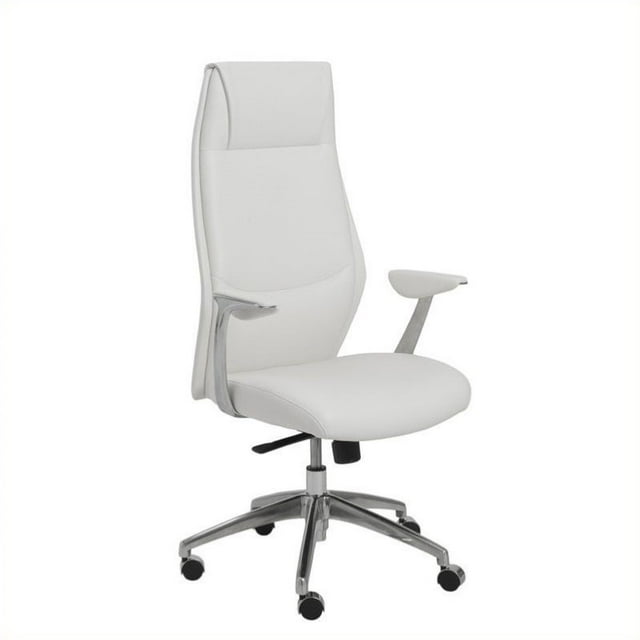 Eurostyle Crosby High Back Office Chair in White