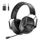 thumbnail image 1 of Audífonos Inalámbricos para Juegos con Micrófono para PS5/PS4/PC/Switch, Bluetooth/2,4g/Audífonos con Cable con Micrófono con Cancelación de Ruido Desmontable, Sonido Estéreo, Luz, Plegables, Portátiles, Negros, 1 of 8
