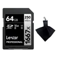 thumbnail image 2 of Tarjeta de memoria Lexar LSD64GCB-1667 Professional 1667x 64GB, 2 of 5