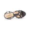 thumbnail image 4 of BLISSFUL STEP Women's Shoes T Strap Slingback Platform Stiletto Heel Sandals Gray 8, 4 of 8