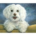 thumbnail image 1 of Pintura de diamante (DE4942) DIY Costura 5D Perro Bordado cuadrado 50x70cm Blanco FLhrweasw Nuevo, 1 of 1