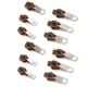 thumbnail image 5 of Kit de reparación de cabezal de cremallera Universal, 12 Uds., repuesto para chaquetas DIY, pantalones vaqueros, abrigos, carteras, café, 5 of 14