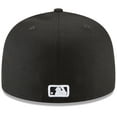 thumbnail image 4 of Men's New Era Black Los Angeles Dodgers 59FIFTY Fitted Hat, 4 of 6