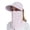 Pink, variant on OOOUM Breathable Sun Hat For Women Face Cover Neck Flap Ponytail Hat Outdoor Hiking Cycling Fishing Sun Hat White