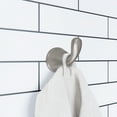 thumbnail image 4 of Design House Ames Single Wall Mount or Door Mount Bathroom Robe Hook, 4 of 11