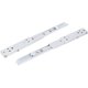 thumbnail image 4 of Soportes de estante plegables resistentes soporte de estante plegable de montaje en pared triangular resistente blanco con tornillos de instalación para banco-2 piezas, 4 of 5