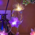 thumbnail image 5 of Cool White Flower Fibre Optic Fairy Lights,10 LED Flower String Lights 6.56 FT Waterproof Fairy Light Battery Operated for Indoor Outdoor Wedding,Christmas,Garden,Party Decoration, 5 of 6