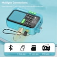 thumbnail image 4 of Radio FM de Bolsillo Mini C90 Receptor de Radio Digital Altavoz MP3 Inalámbrico Bluetooth con Pantalla LED Grabación Temporizador de Apagado Automático B, 4 of 5