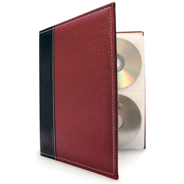 Bellagio-Italia Insert Sheets for CD/DVD Storage Binder - Holds