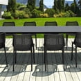 thumbnail image 4 of Air Extension 11 Piece Dining Set in Black, 4 of 7