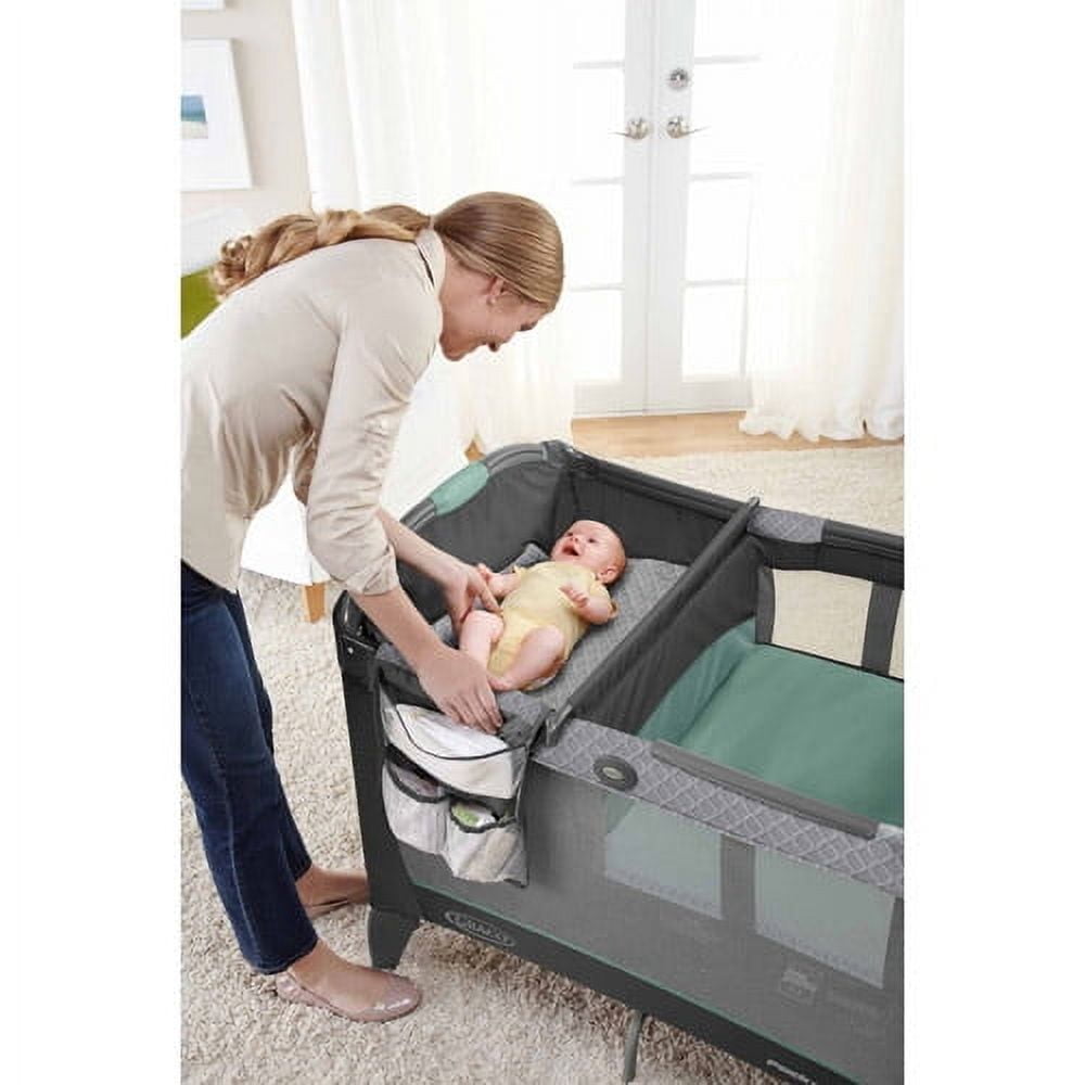 Graco Pack 'n Play Change 'n Carry Playard , Includes Portable Changing Pad, Manor