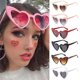thumbnail image 2 of Heart Shaped Sunglasses For Women, Fashion Love Heart Sunglasses Uv400 Protection Eyewear, Vintage Sunglasses, 2 of 4