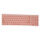thumbnail image 3 of Funda protectora delgada para computadora portátil Rosado perfke Piel de la cubierta del teclado, 3 of 7