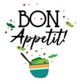thumbnail image 2 of Villa, Mlli 15x15 Black Ornate Wood Framed with Double Matting Museum Art Print Titled - Bon Appetit, 2 of 4