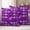 Purple, variant on Green Outdoor Waterproof Pillow Covers, Modern Geometric Fish Scale Abstract Moroccan Decorative Square Throw Pillowcase Sofa Cushion Sham for Patio/Couch/Chair, 26"x26" 2 Pack
