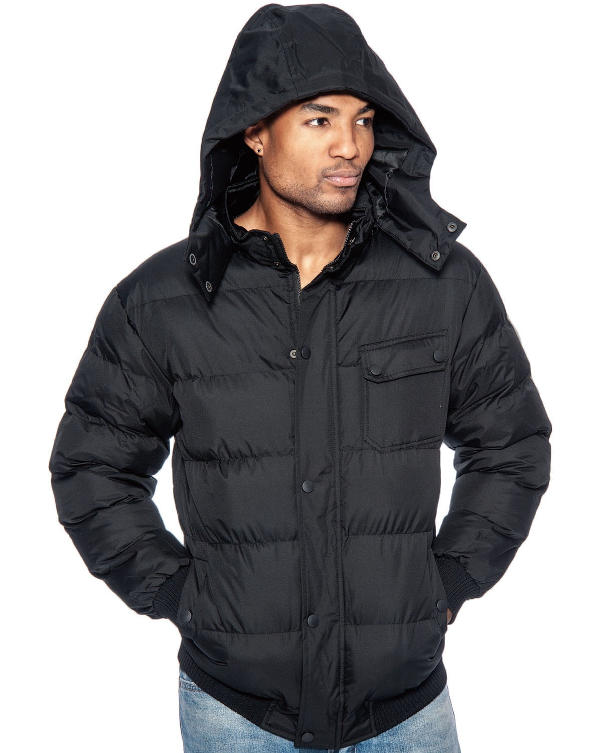 TR Men's Water Resistant Aspen Puffer Jacket by 9 Crowns Essentials